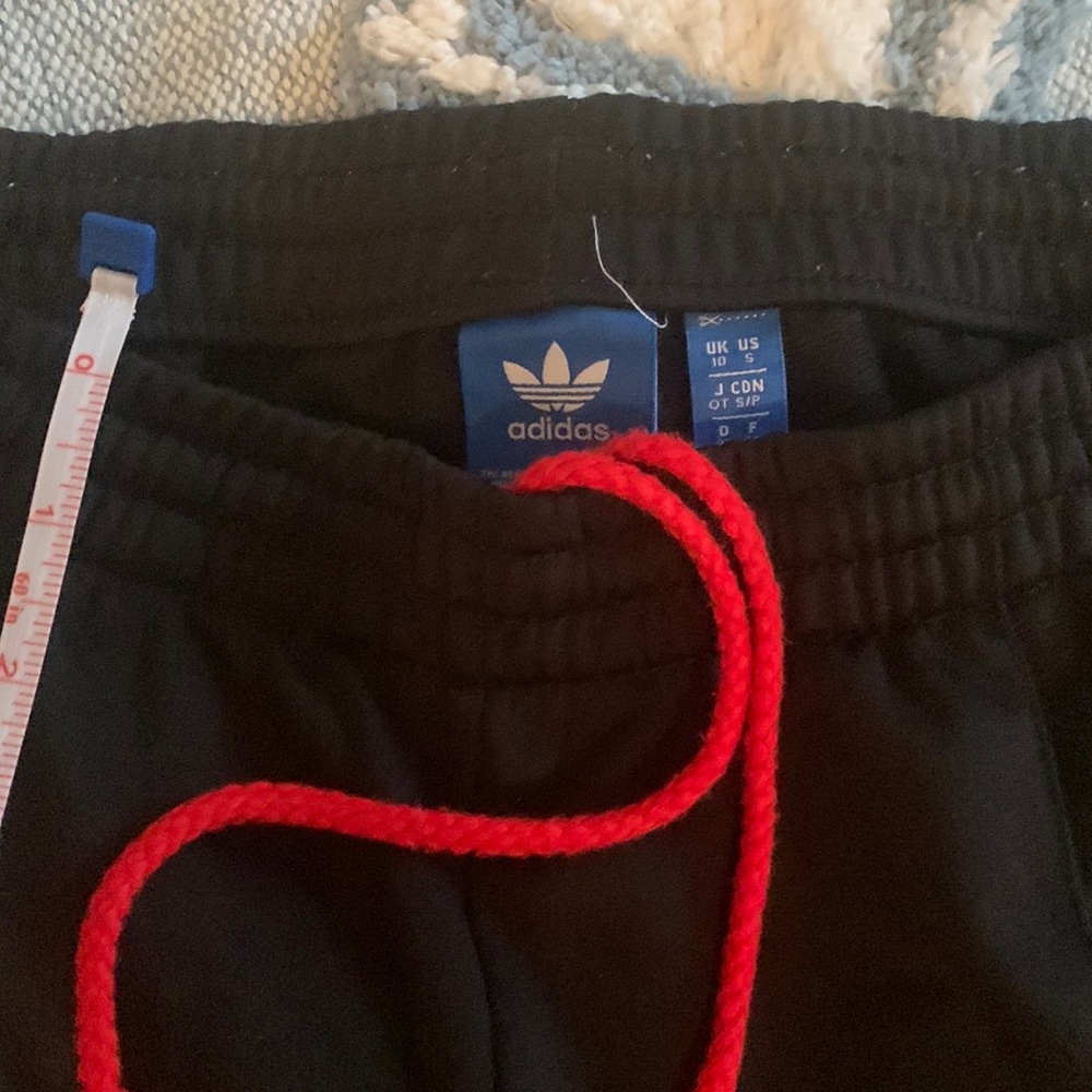 ADIDAS JOGGERS ATHLETIC TRACK PANTS BLACK